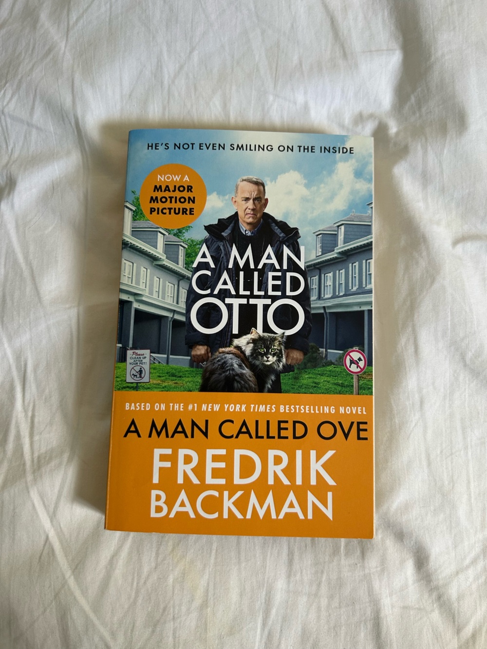 3/25$ A man called Otto book by Fredrik backman